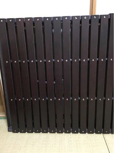 折りたたみベッド★桐すのこ使用★新品、送料無料