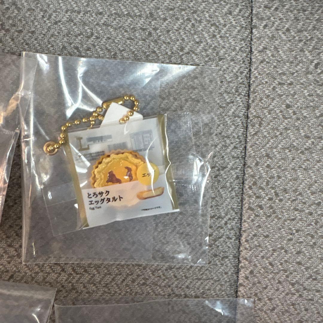 ローソン　一番くじ　D賞　ウチカフェスイーツフィギアチャームコンプリート