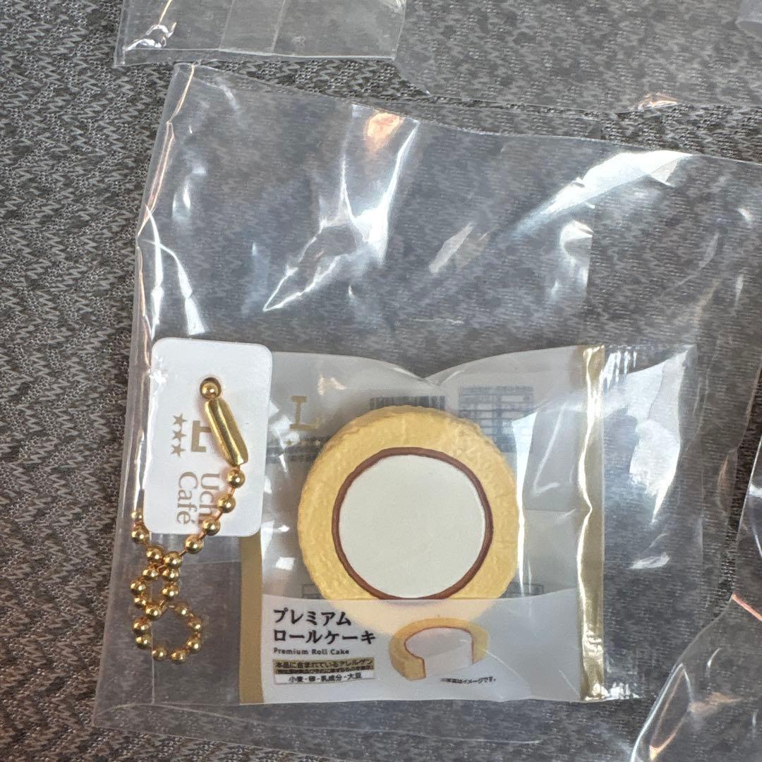 ローソン　一番くじ　D賞　ウチカフェスイーツフィギアチャームコンプリート