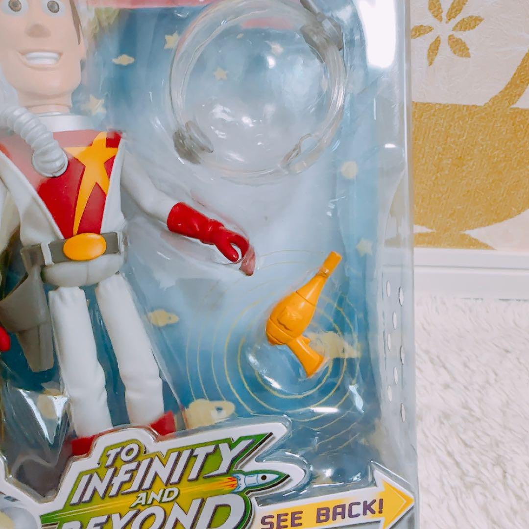 トイストーリー　ウッディ　フィギュア　スペースミッション　希少