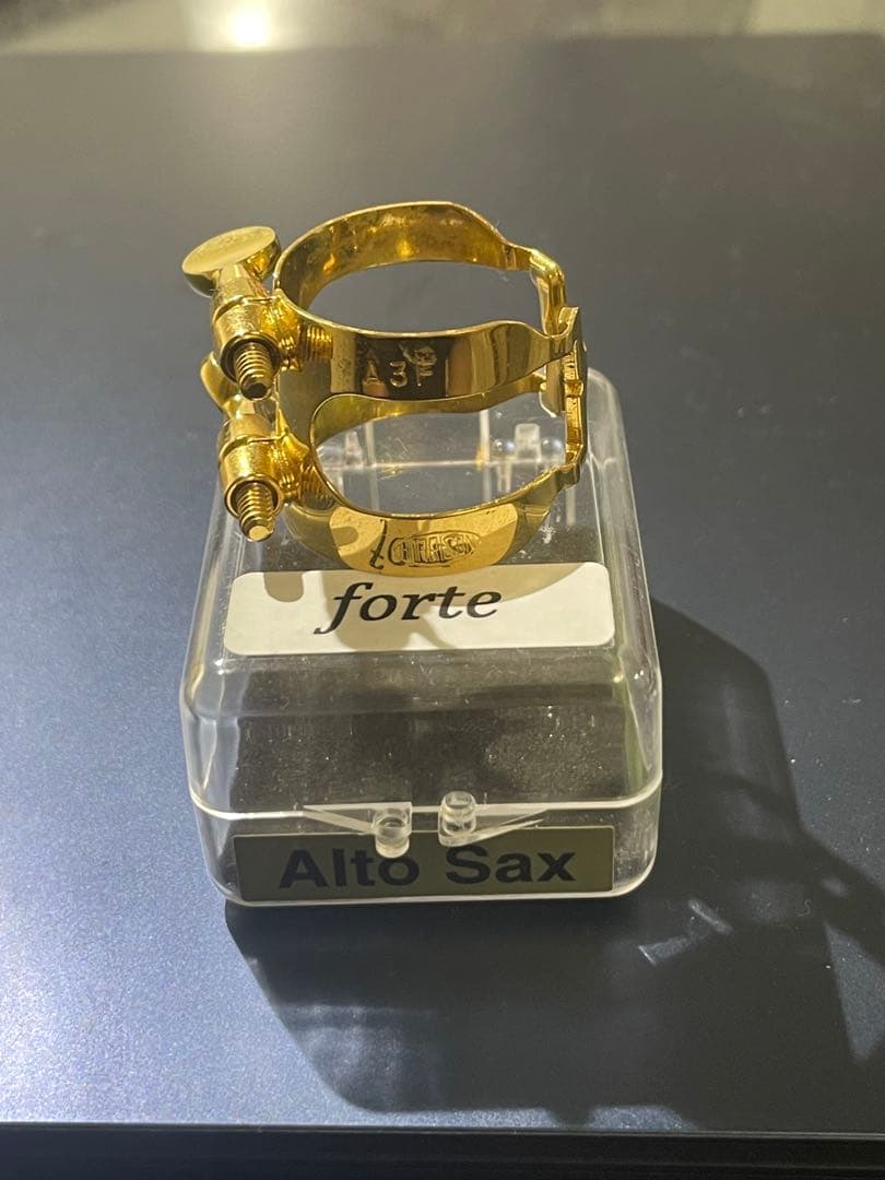 【即発送】アルトサックス用　リガチャー ハリソン　フォルテ　A3F GP　美品