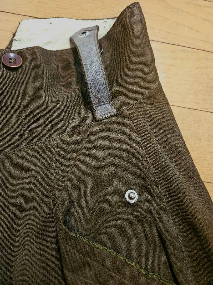 日本軍　将校　冬短袴　乗馬ズボン