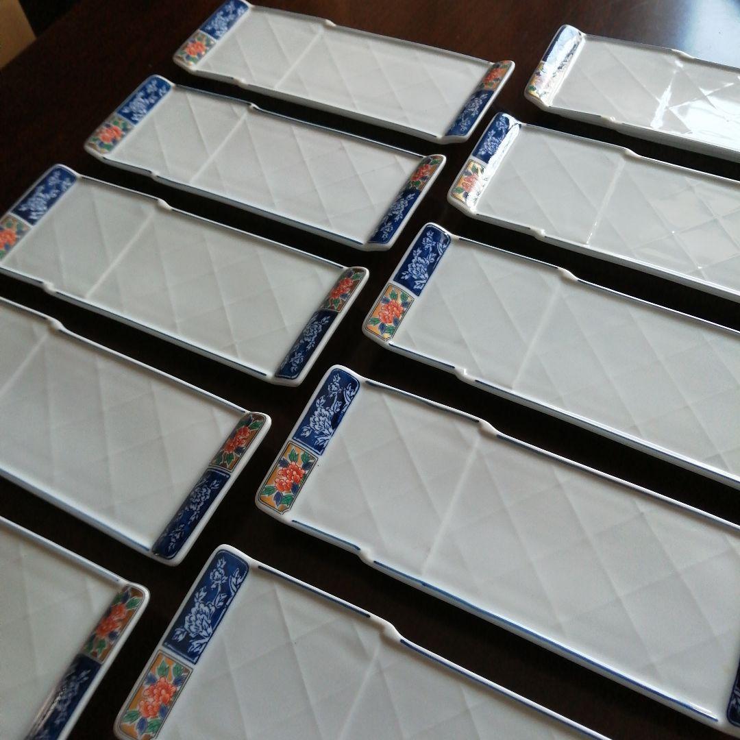 有田焼　長皿　10枚　24.7cm　今物