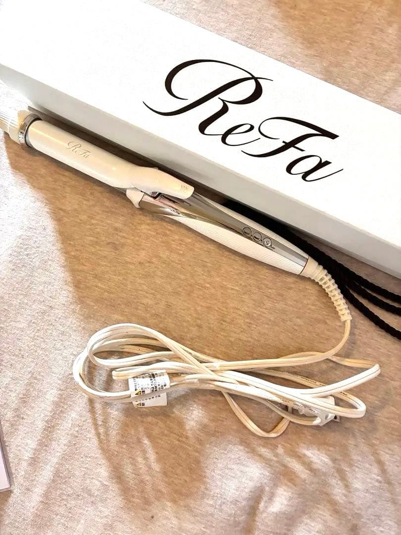 ReFa カールヘアアイロン ホワイト　26mm