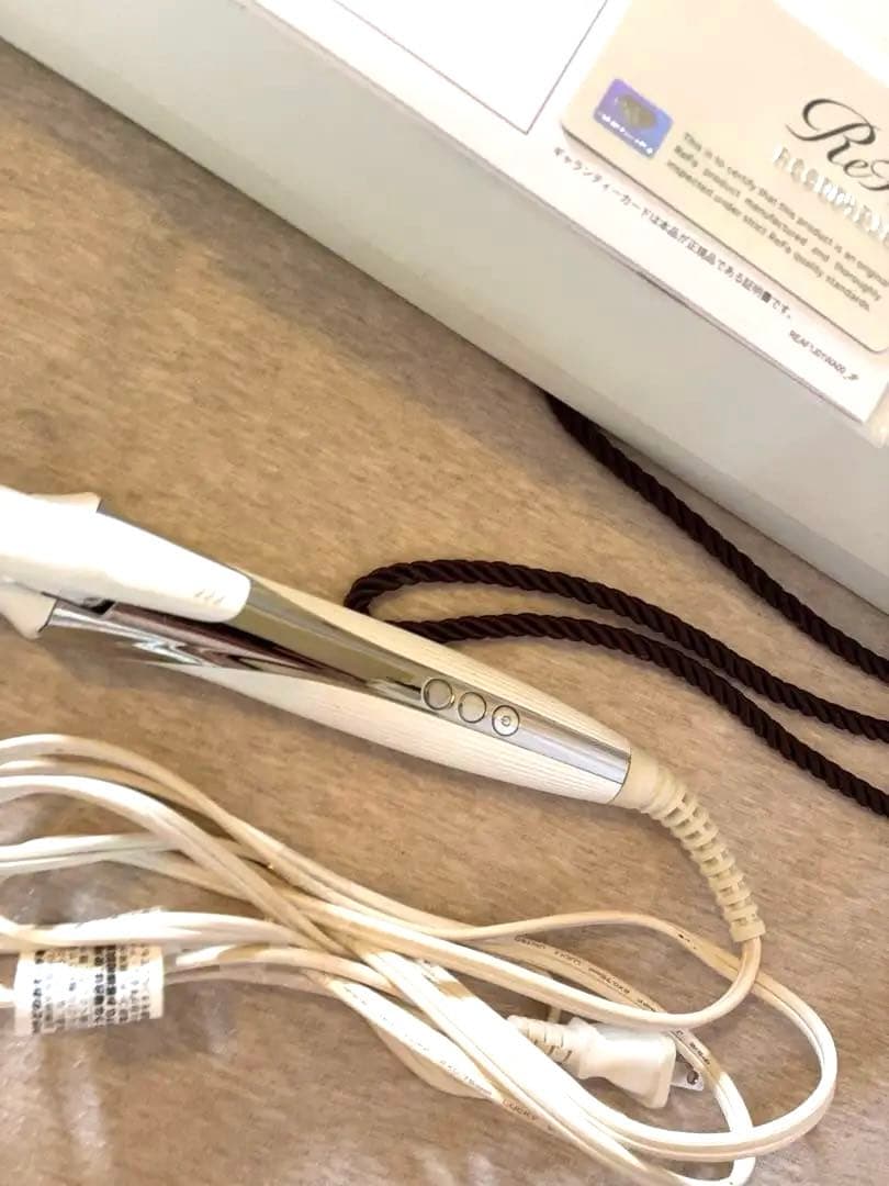 ReFa カールヘアアイロン ホワイト　26mm