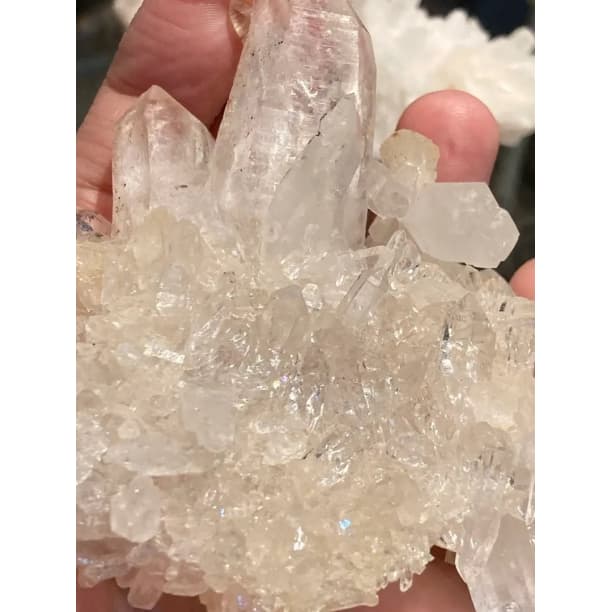 ヒマラヤ水晶 マニカラン産 クラスター パワーストーン 天然石 願望成就 浄化