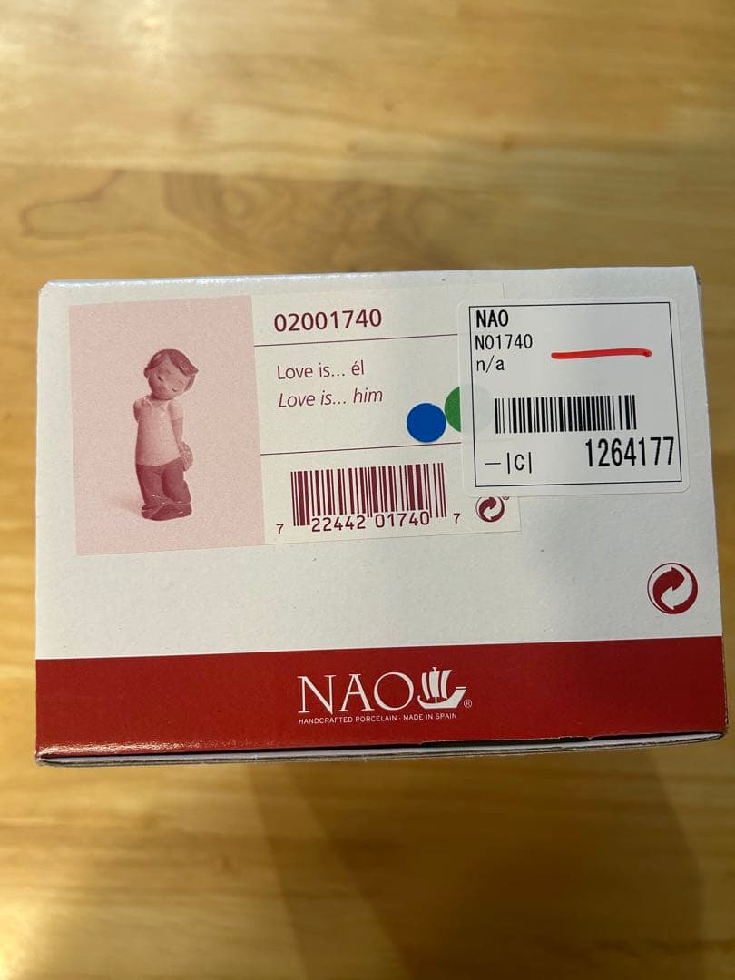 【新品】リヤドロ NAO love is him