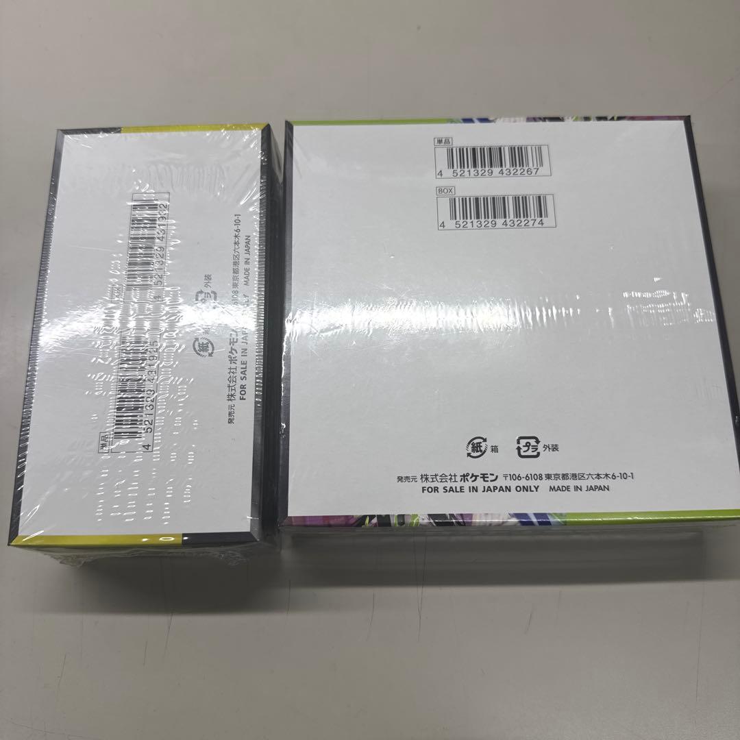 ポケモンカードゲーム メガドリームex 1boxムニキスゼロ1box 計2box