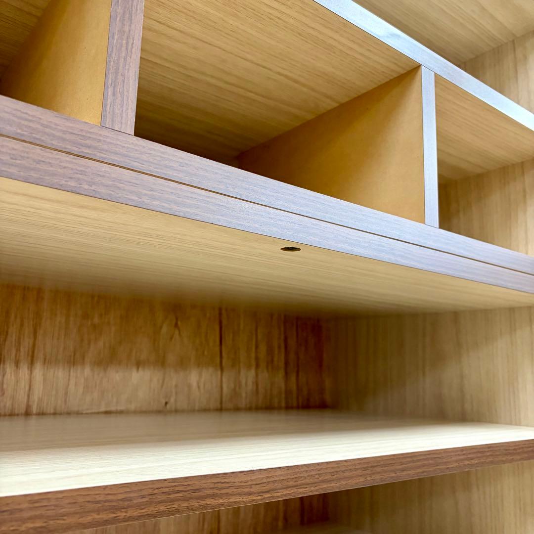 【丸繁木工】\"桐子KIRIKO\" 30重ね整理 ダーク色 (2019年製)