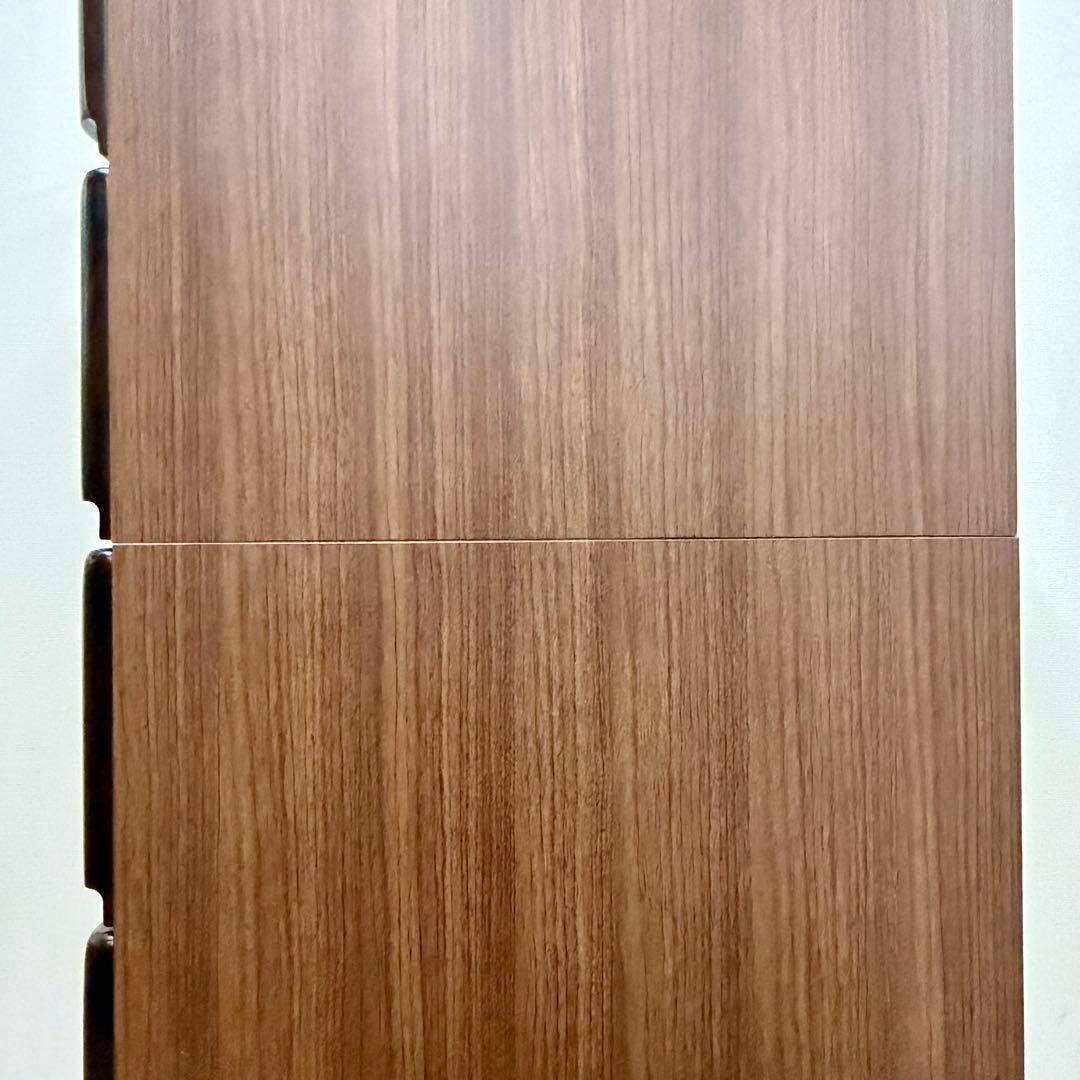 【丸繁木工】\"桐子KIRIKO\" 30重ね整理 ダーク色 (2019年製)