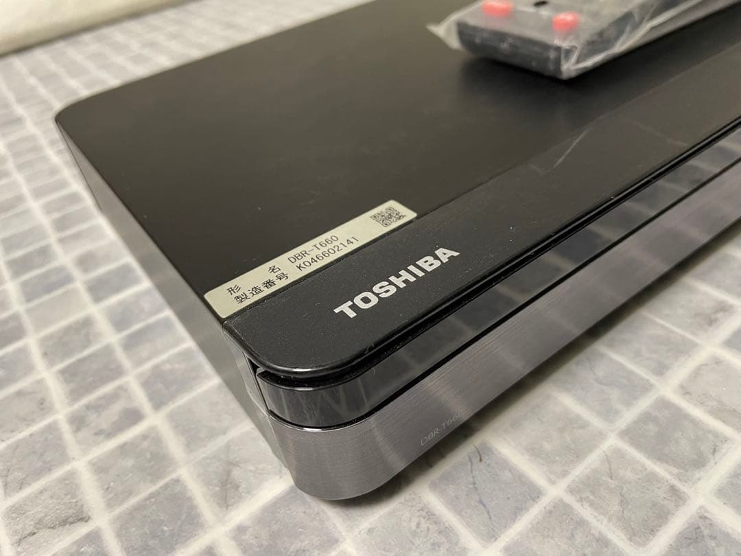 TOSHIBA DBR-T660 ブルーレイレコーダー 動作品