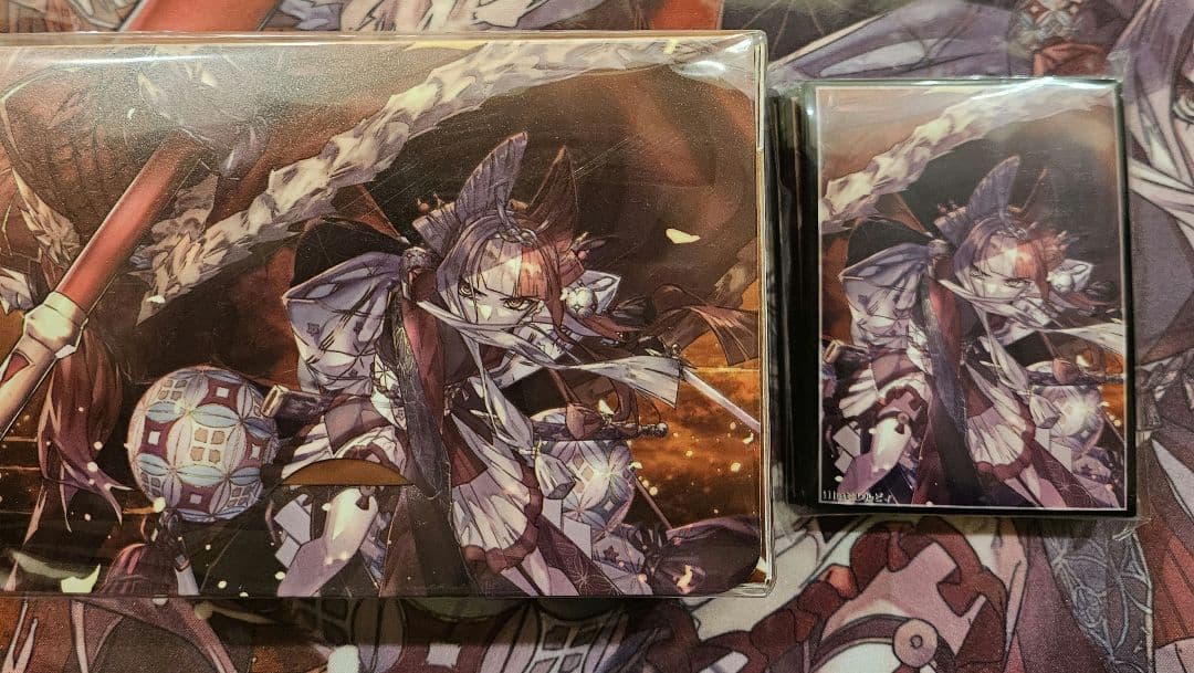 出雲阿国 スリーブ デスクマット デッキケース