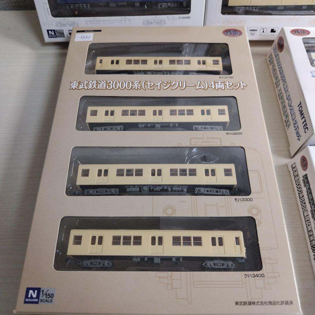 鉄道コレクション　鉄コレ 東武8000系更新車リバイバルカラー等各種　3000系