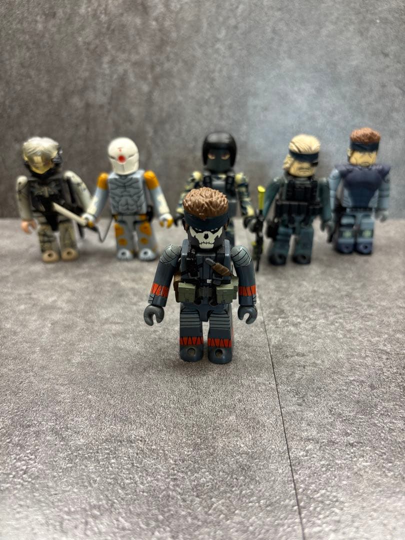 メタルギアソリッド キューブリック 6体セット フィギュア