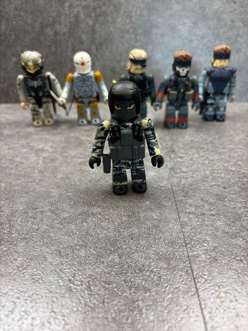 メタルギアソリッド キューブリック 6体セット フィギュア