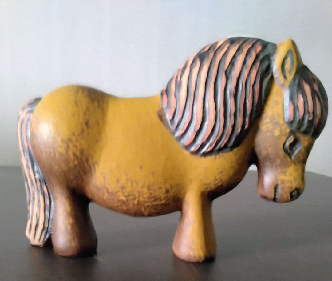 リサラーソン、ミニスカンセン北欧オブジェ　ポニー週末価格