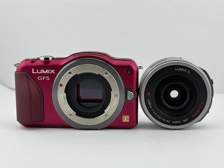 ★極上美品★ パナソニック LUMIX DMC-GF5 ピンク/ レンズキット