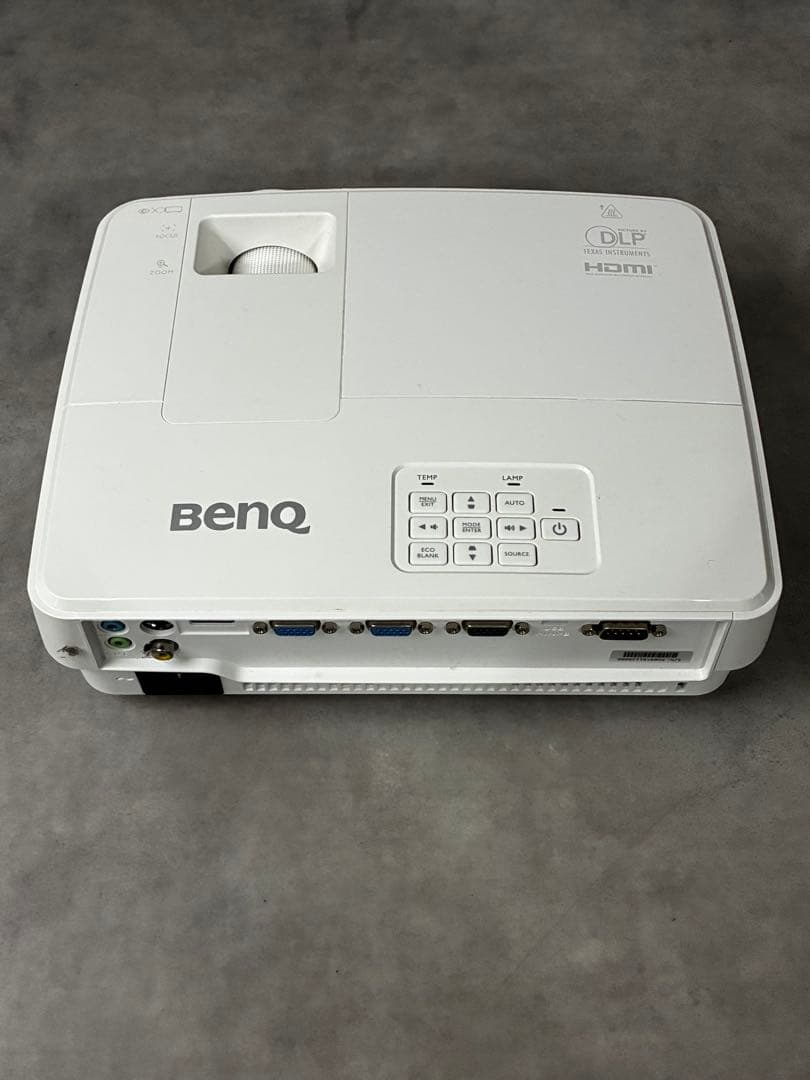 ✅ BenQ MS524プロジェクター HDMI対応リモコン箱付き高輝度映像機器