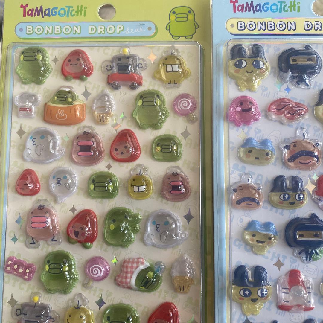 たまごっち　ボンボンドロップシール 4枚セット