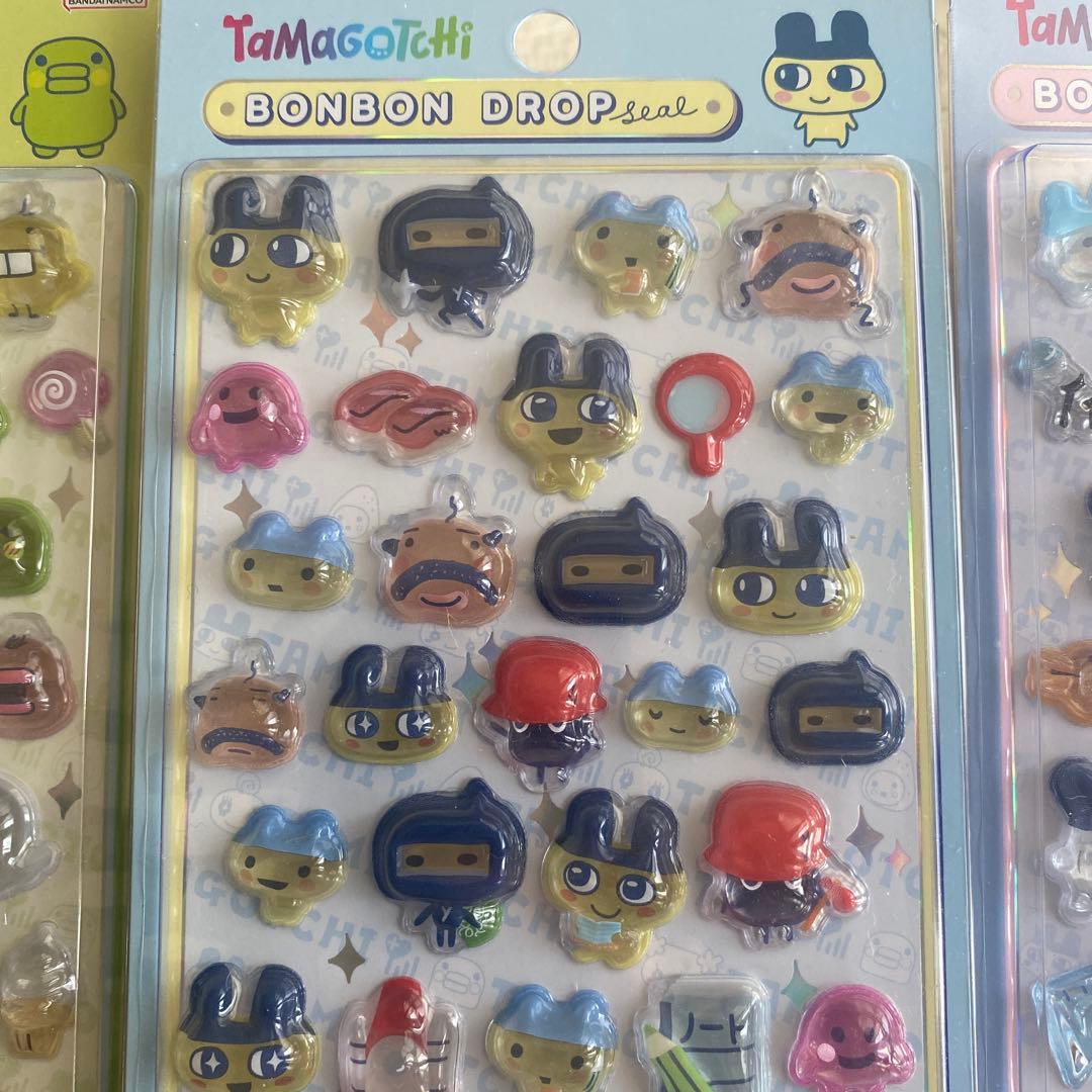 たまごっち　ボンボンドロップシール 4枚セット