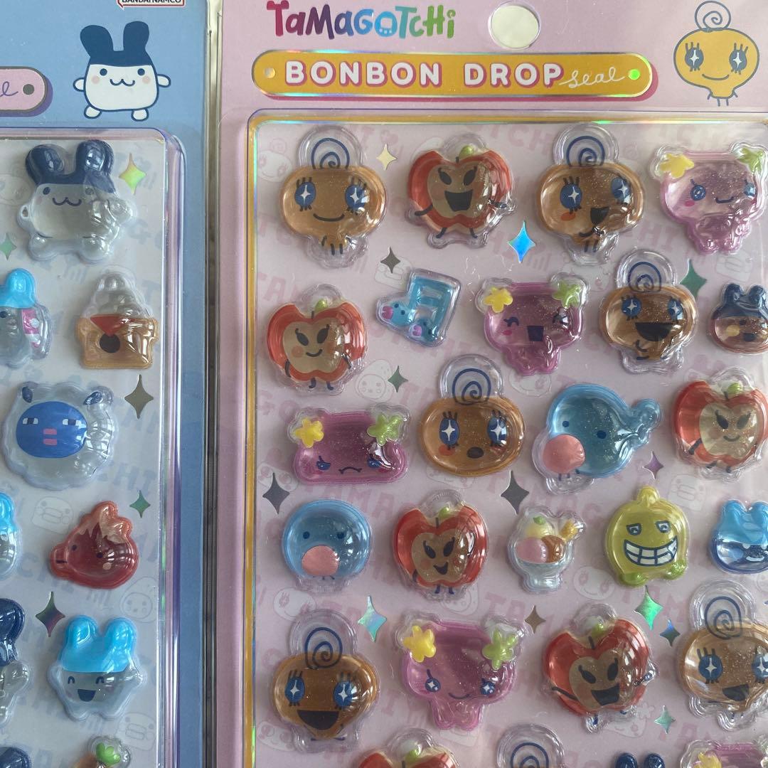 たまごっち　ボンボンドロップシール 4枚セット