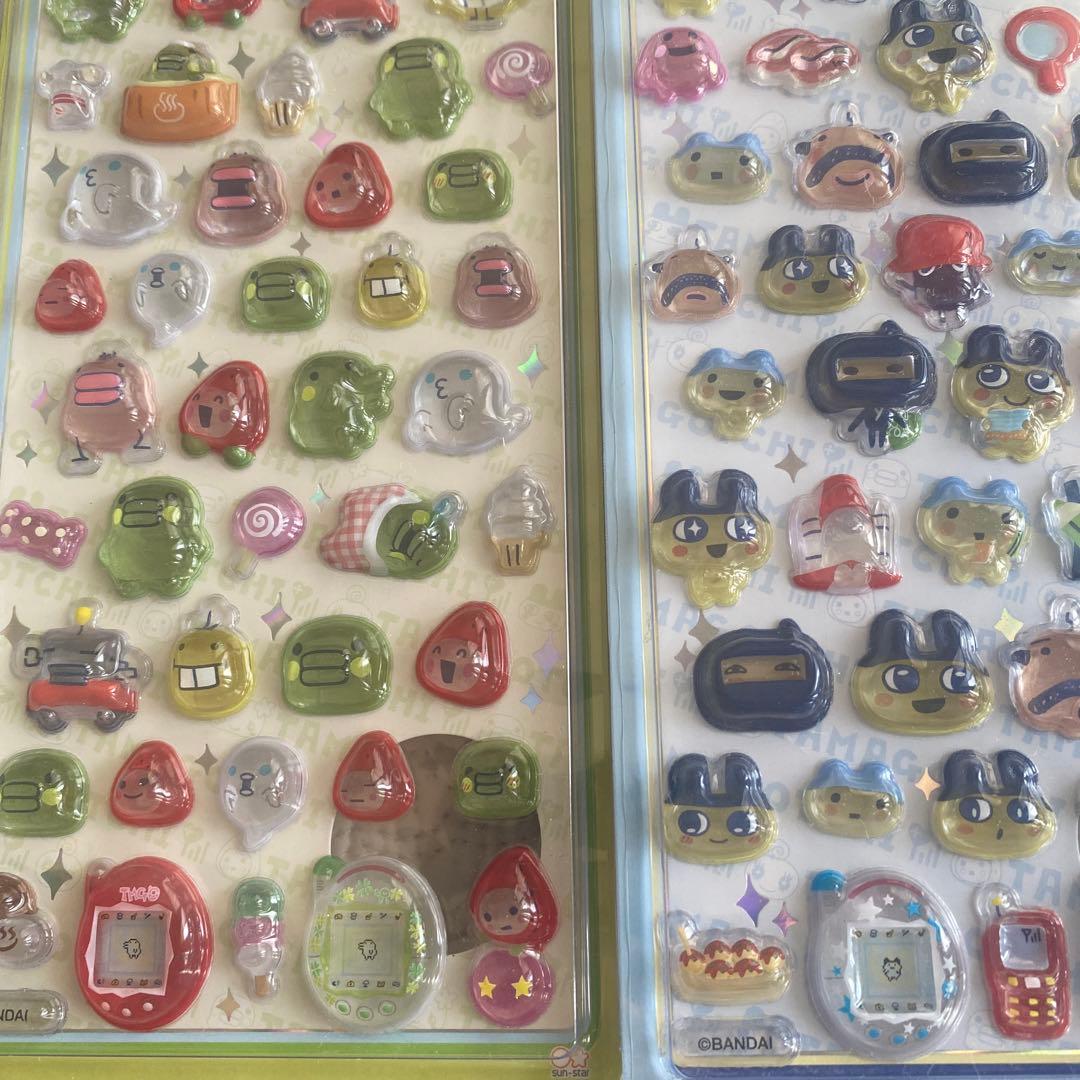 たまごっち　ボンボンドロップシール 4枚セット