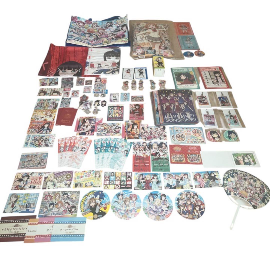 ラブライブサンシャイン グッズ 100点以上まとめ売り 非売品多数