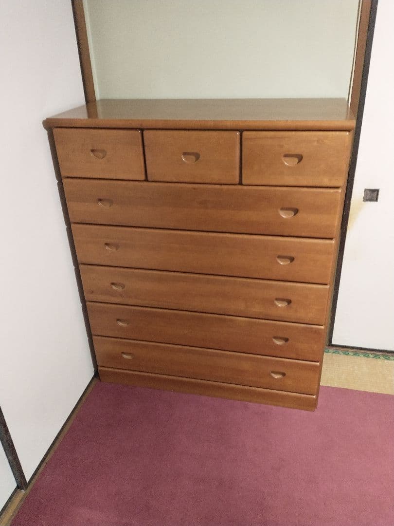 福岡　引き取り　洋服タンス6段　チェスト