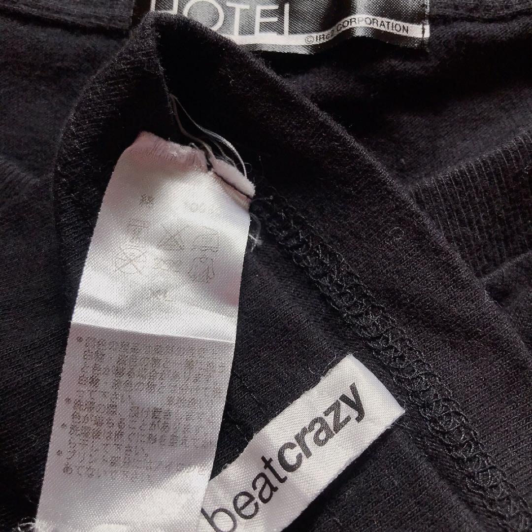 希少 布袋寅泰 HOTEI ポロシャツ　半袖 黒　XL相当 beatcrazy