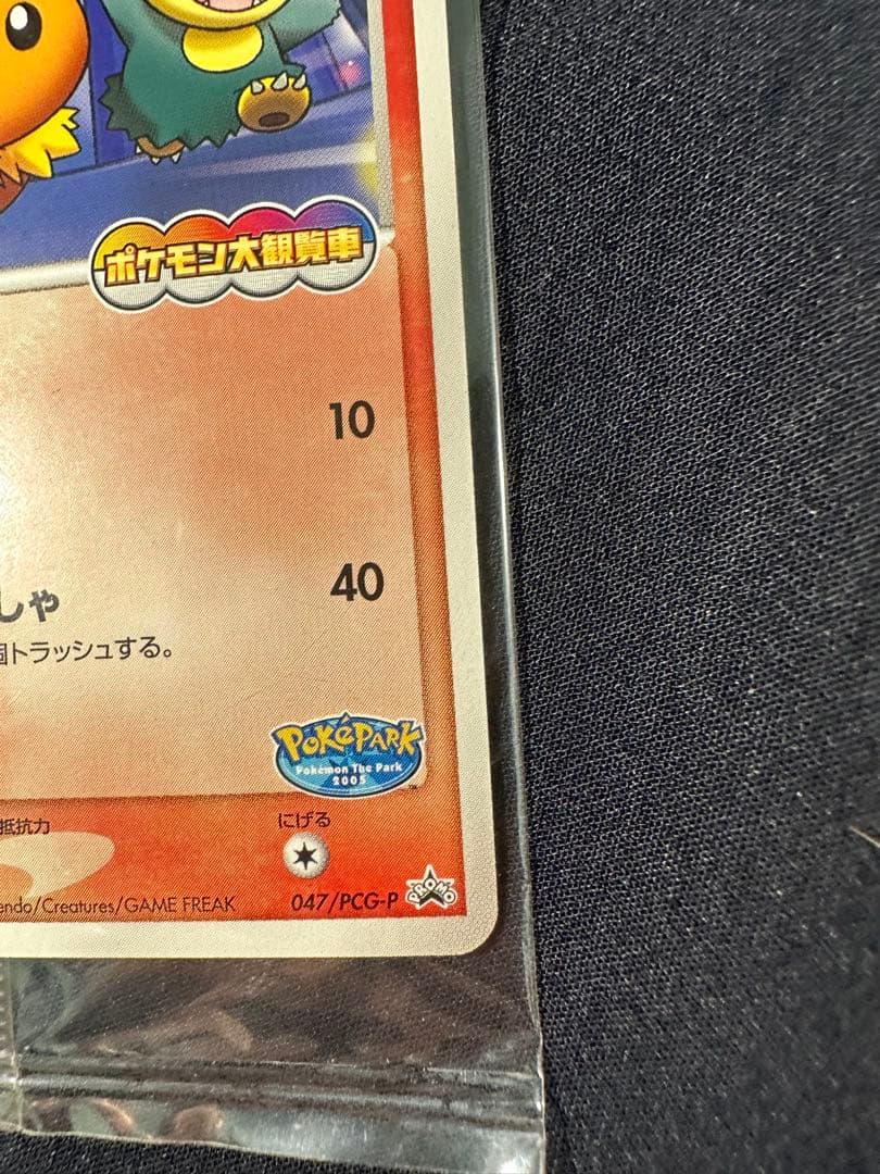 【未開封】ポケパークのアチャモ 047/PCG-P