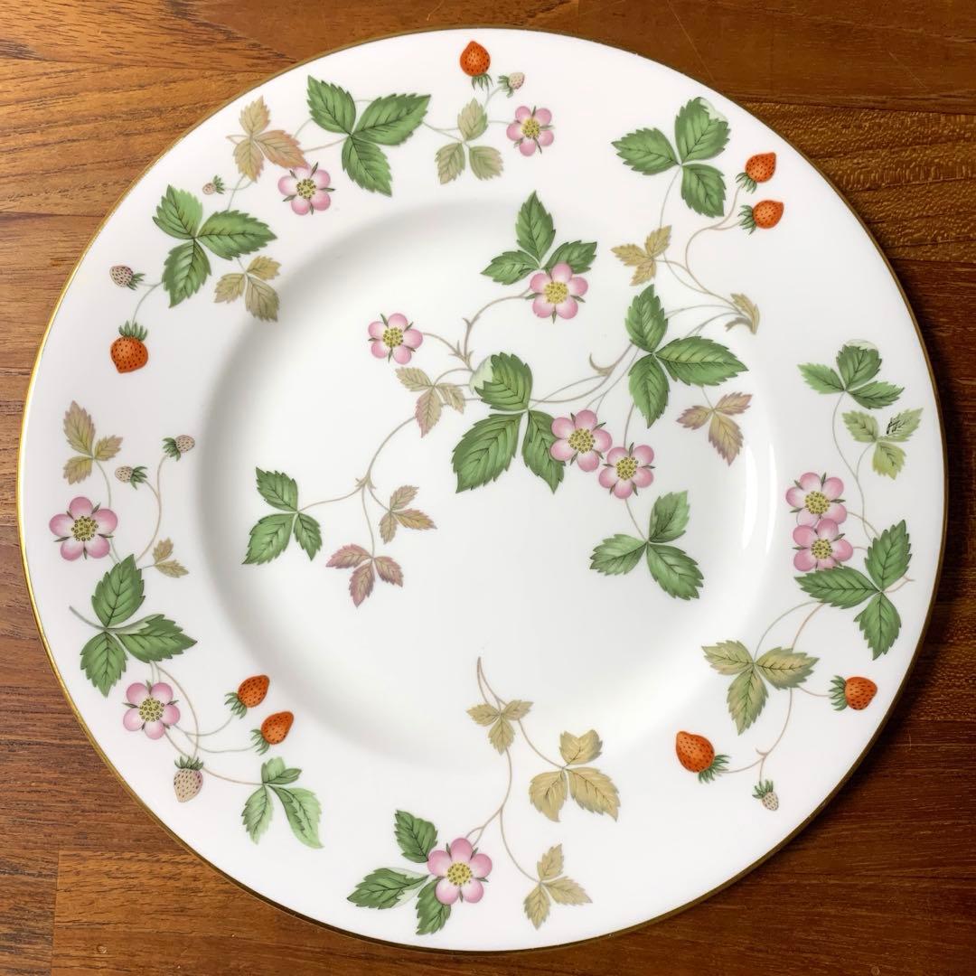  WILD STRAWBERRY プレート23cm4枚