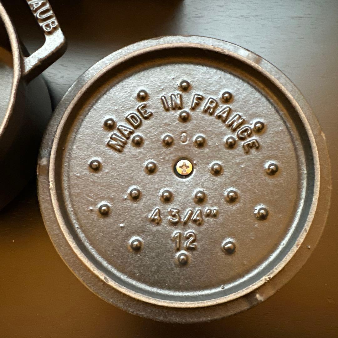 STAUB LA COCOTTE 12 鍋ブラック