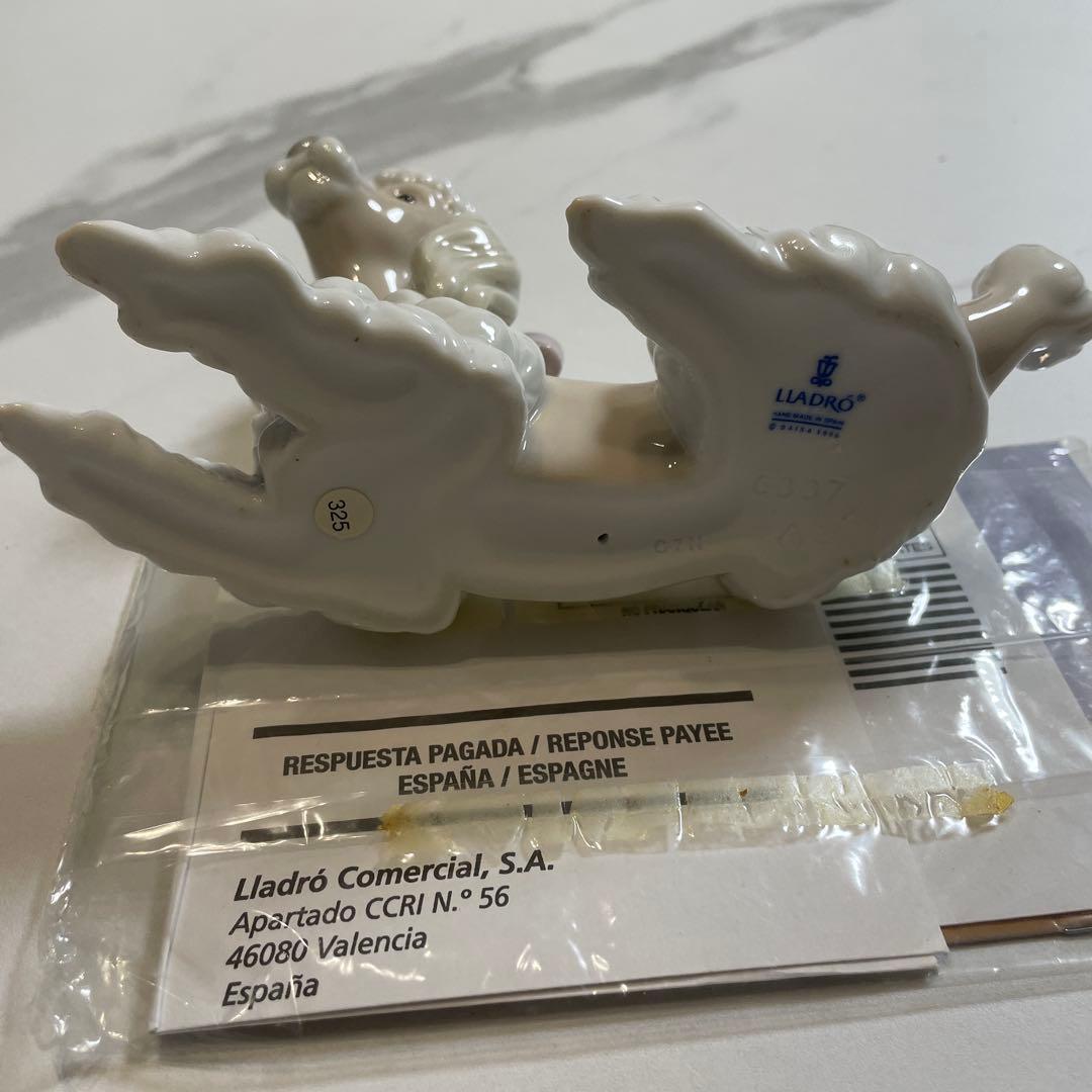 【美品】　廃盤　リアドロ　プードル　陶器　置物