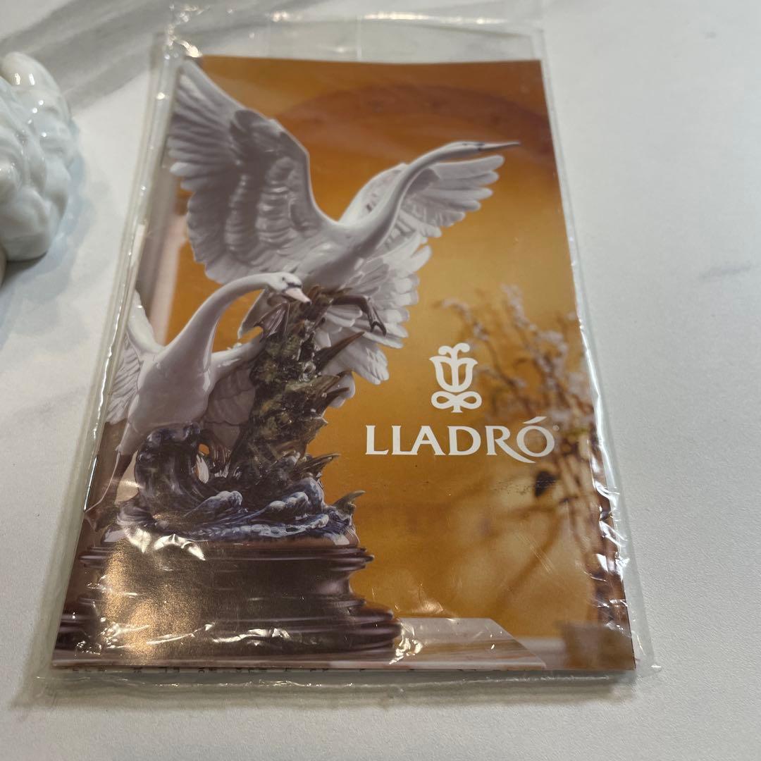 【美品】　廃盤　リアドロ　プードル　陶器　置物