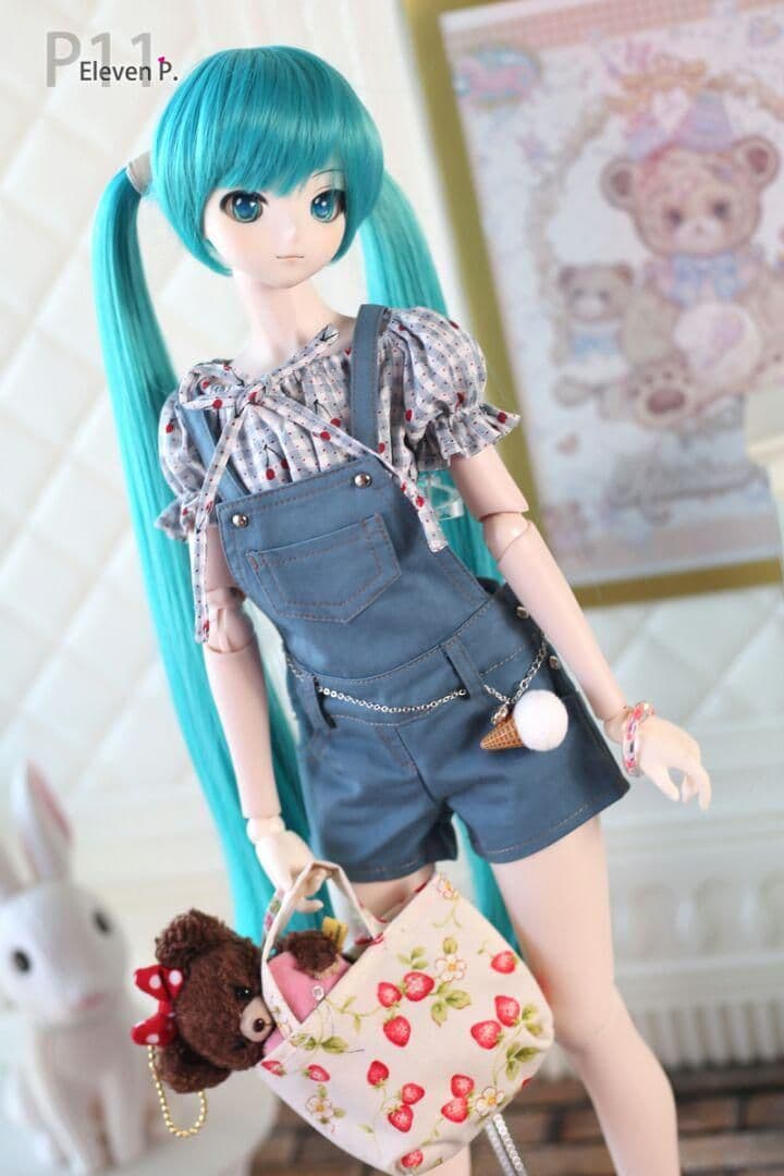 U62 BJD 1/3 ドール 衣装 日常 人形服　2点セット ハンドメイド