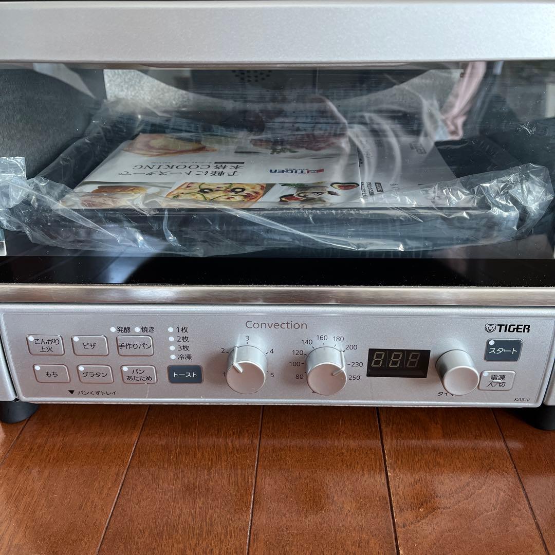 未使用 タイガー コンベクションオーブントースターKAS-V130 2015年製
