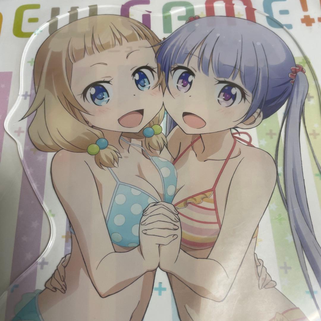 NEW GAME アクリルスタンド　水着　カーテン魂