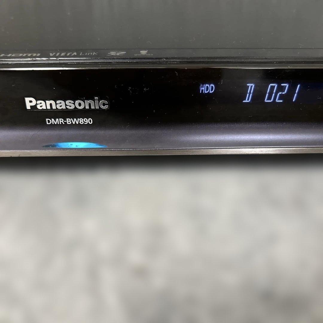【HDD 1TB ダブルチューナー】Panasonic DMR-BW890