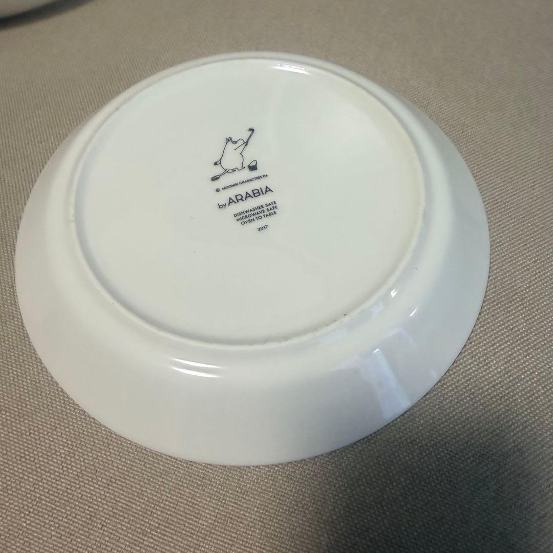 ARABIA アラビア ムーミン プレート ナイトセーリング＆ピース 19cm