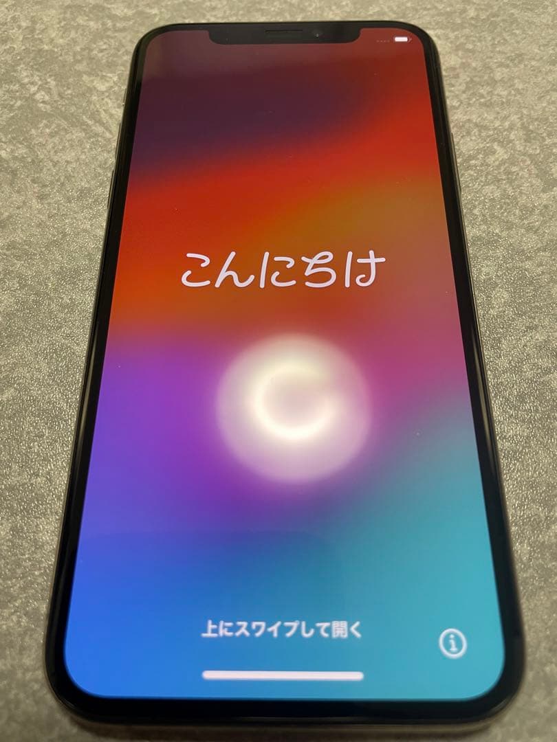 iPhone XS 64GB SIMフリー バッテリー新品