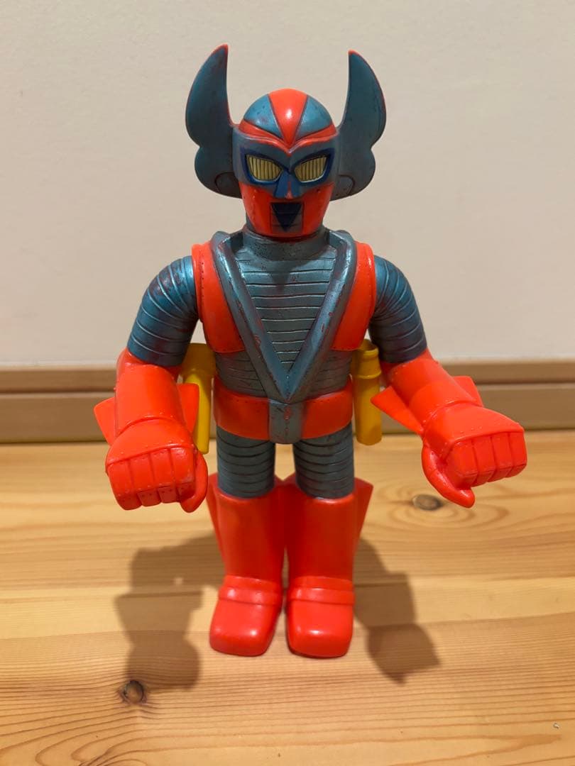 ブルマァク　電人ザボーガー　ソフビ　当時物