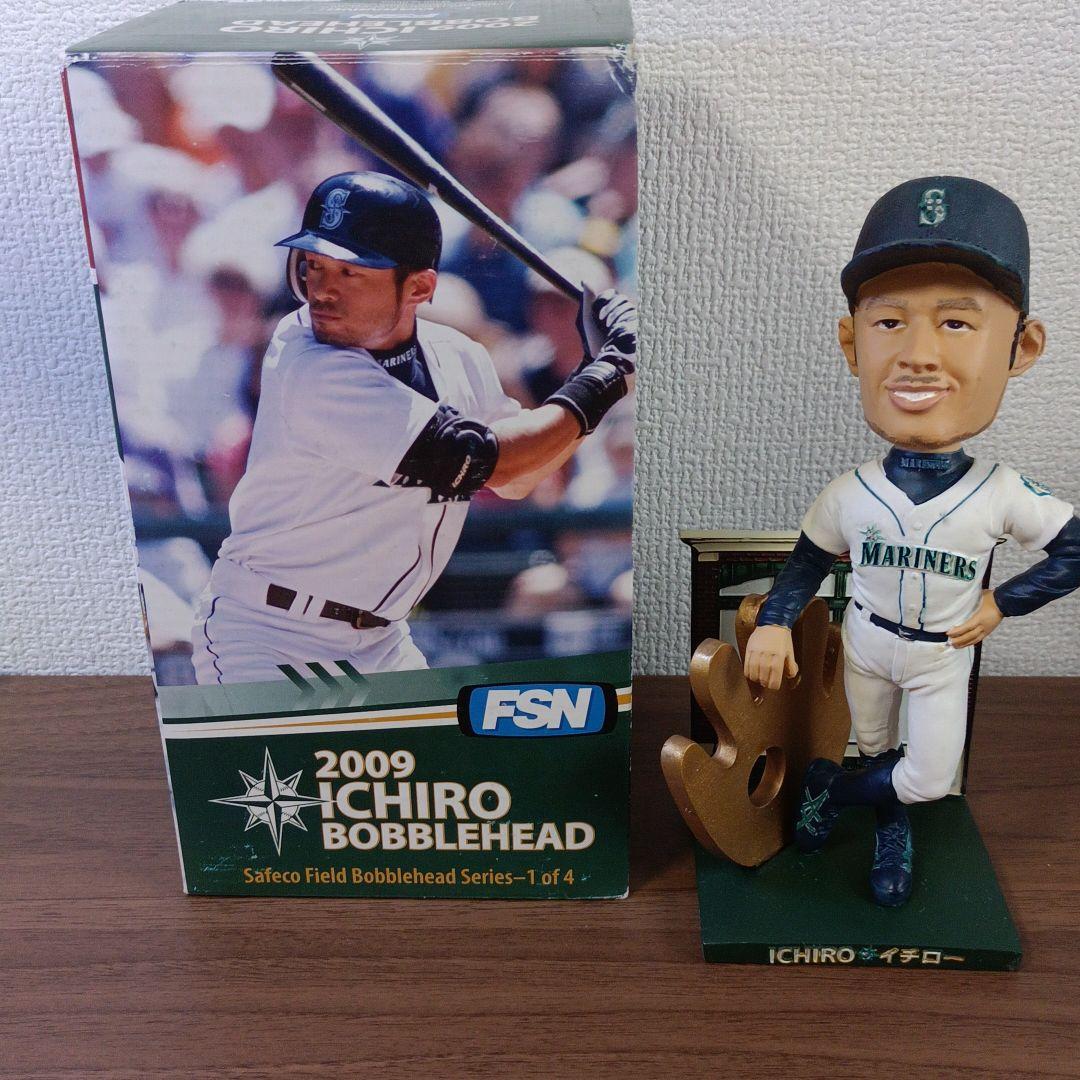 イチロー選手、ボブルヘッド人形+大谷翔平選手Xイチローさんとのトレカ付き!