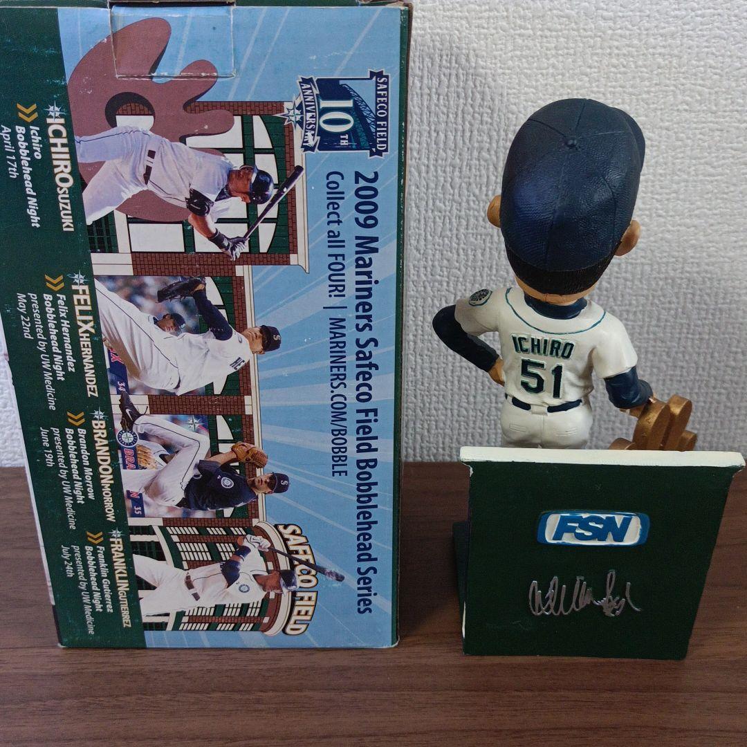 イチロー選手、ボブルヘッド人形+大谷翔平選手Xイチローさんとのトレカ付き!