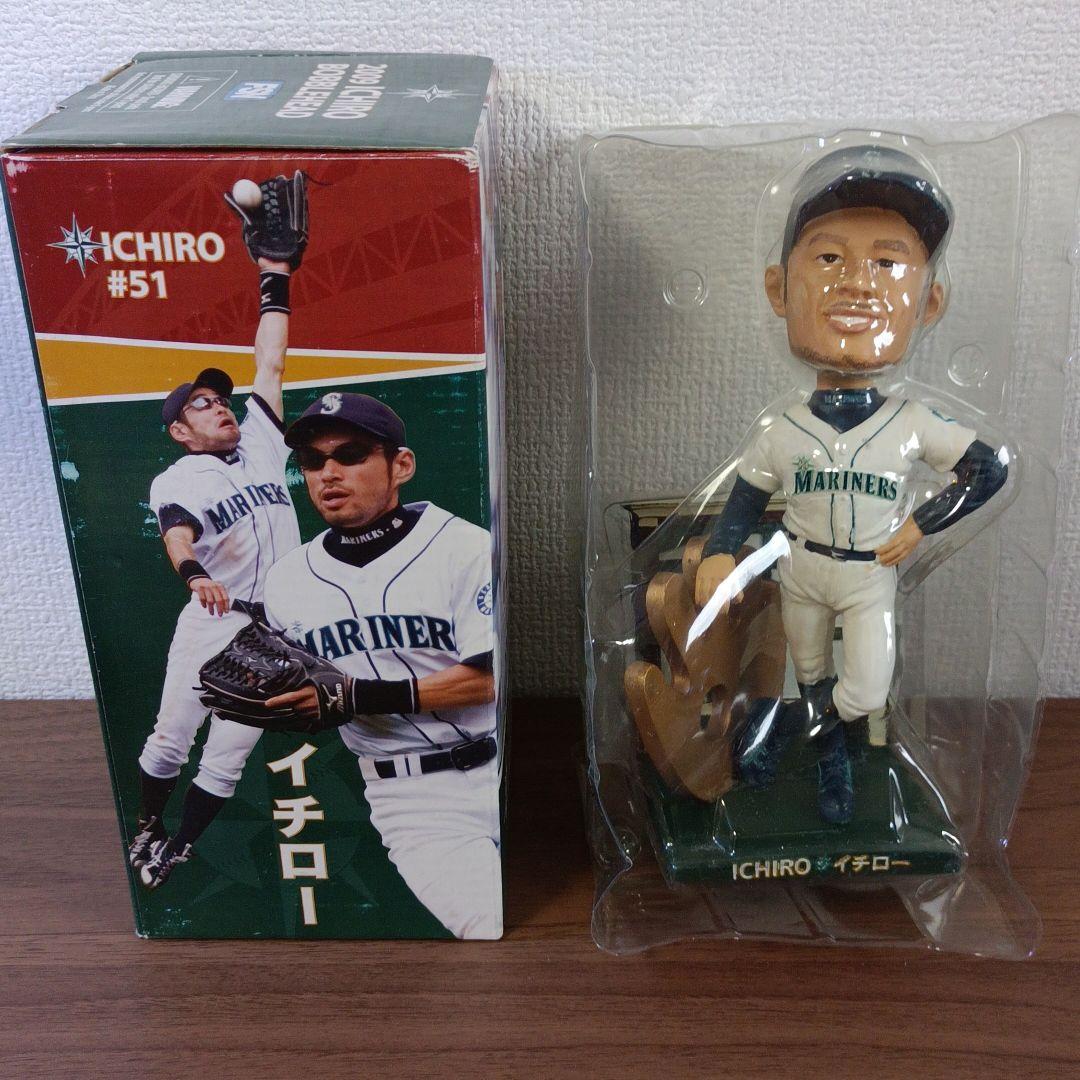 イチロー選手、ボブルヘッド人形+大谷翔平選手Xイチローさんとのトレカ付き!