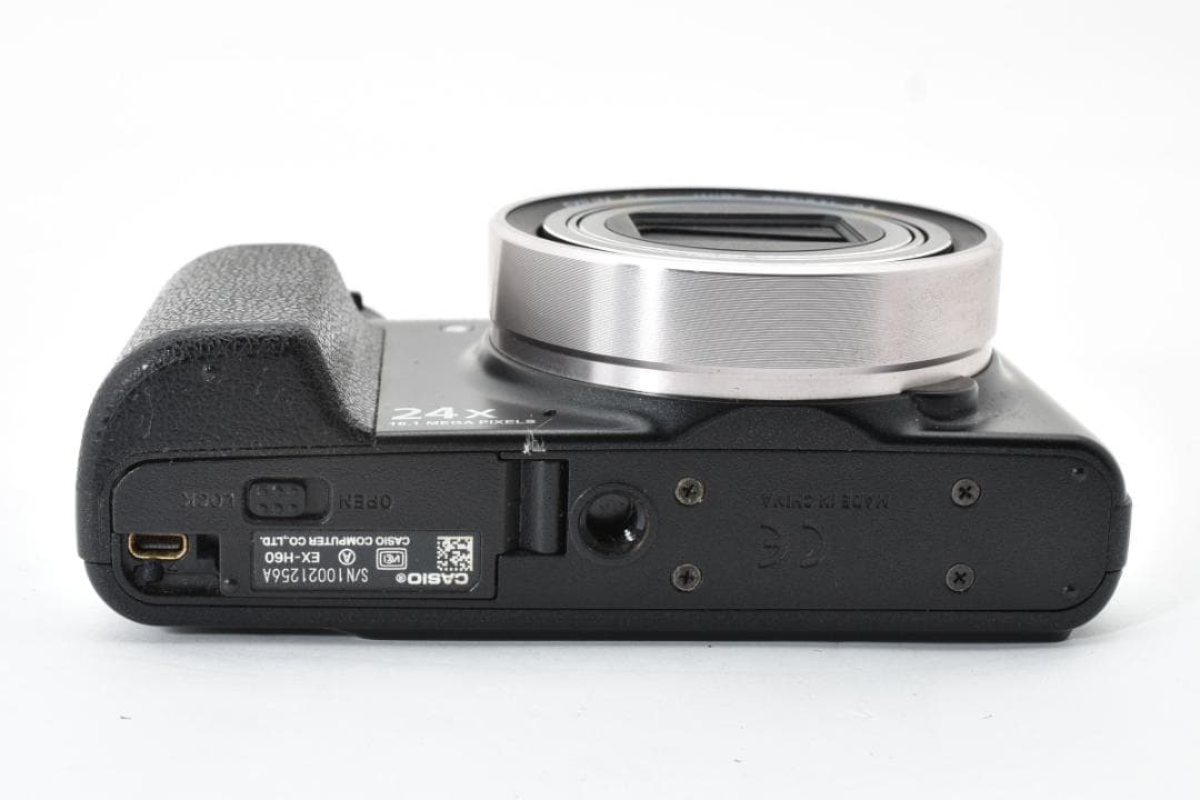 カシオ　CASIO EXILIM EX-H60 ブラック ≪元箱付属≫