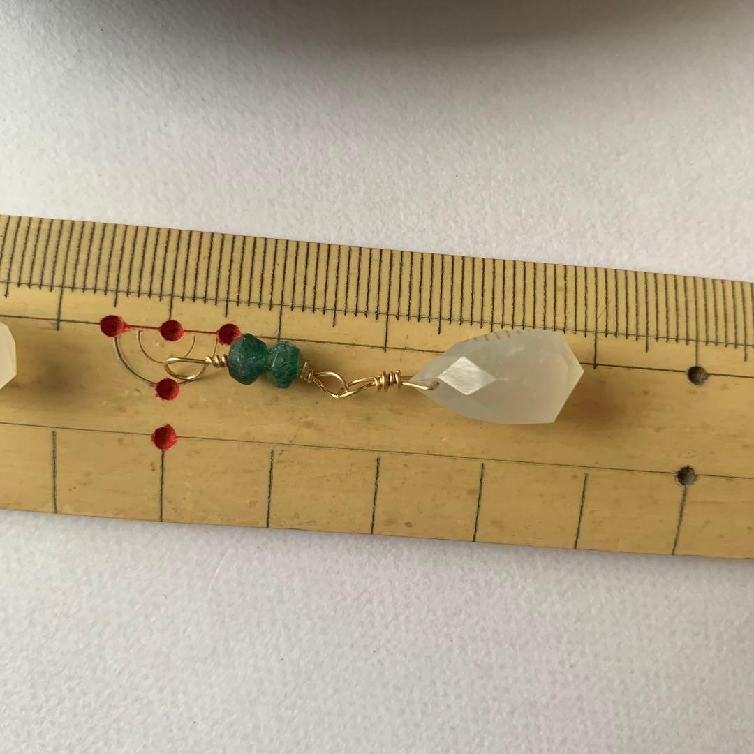 265.プレゼント企画！14kgf天然石チャームセット3種