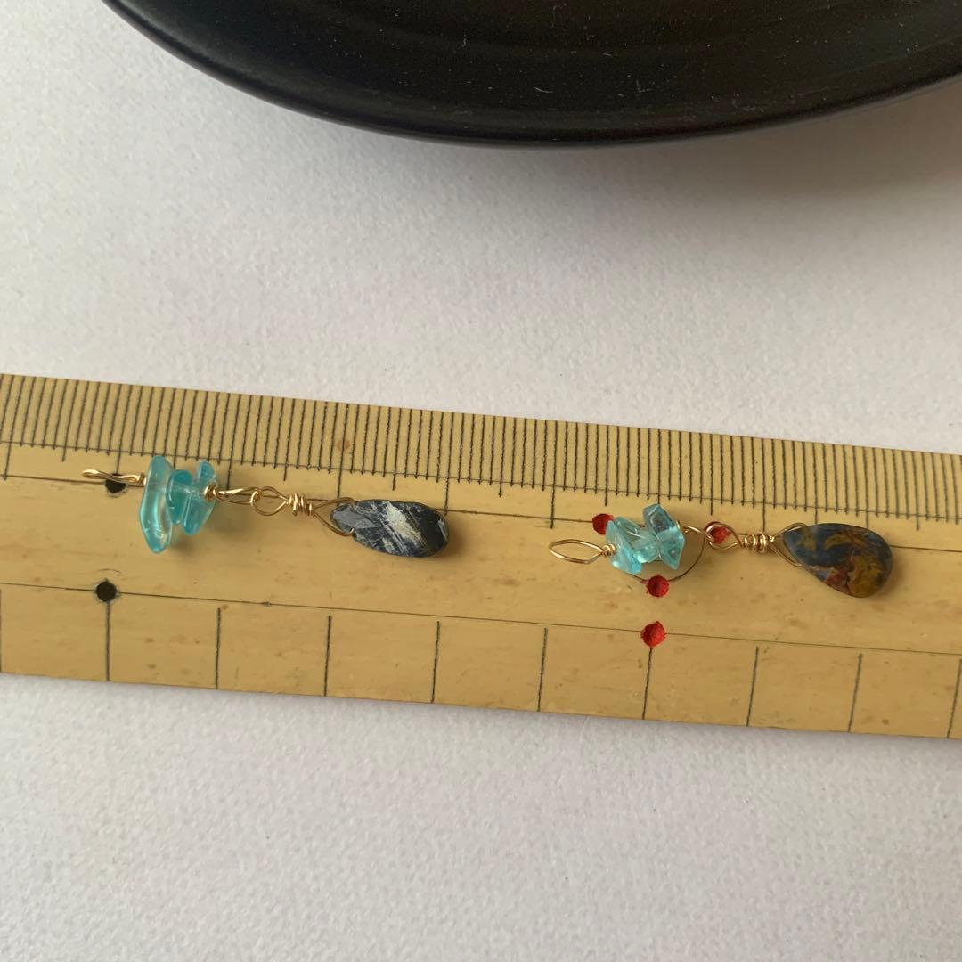 265.プレゼント企画！14kgf天然石チャームセット3種