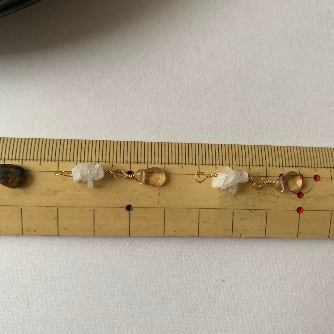 265.プレゼント企画！14kgf天然石チャームセット3種