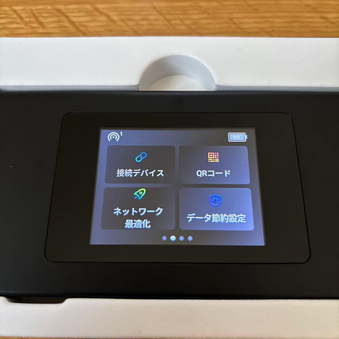 美品⭐︎リチャージwifi MR1 MS4GRA01 本体