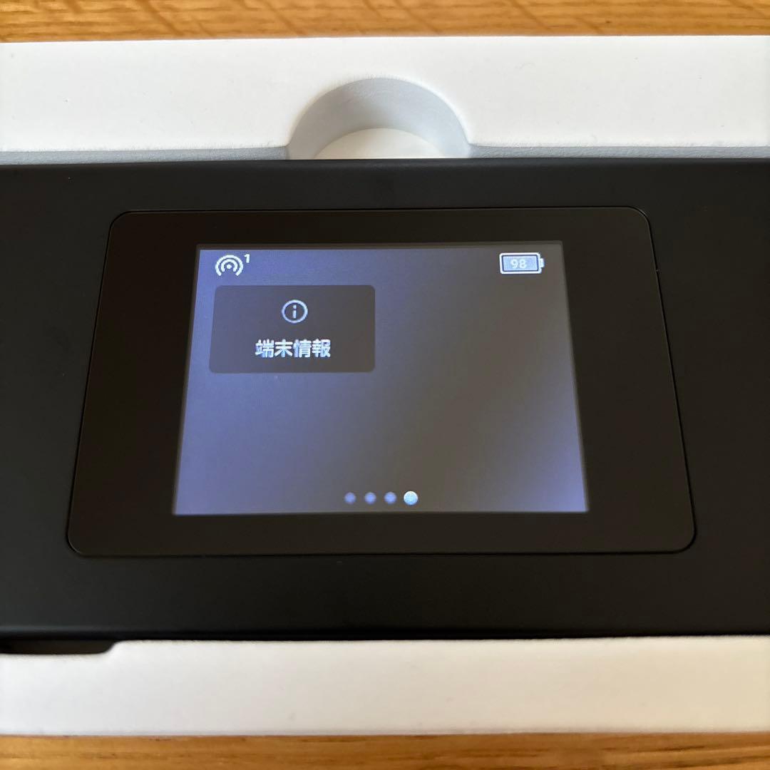 美品⭐︎リチャージwifi MR1 MS4GRA01 本体